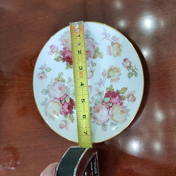 Set of 1 teacup and saucer with 1 plate - Picture 2 of 5